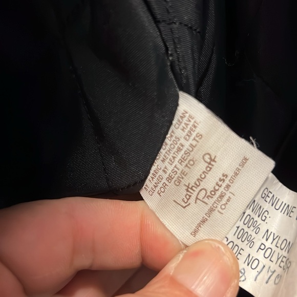 STEER BRAND 🧥 FRINGED BLACK QUILT LINED CROPPED LEATHER JACKET Women’s 18 1X 2X - Picture 10 of 10